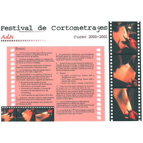 FESTIVAL DE CORTOS AdN