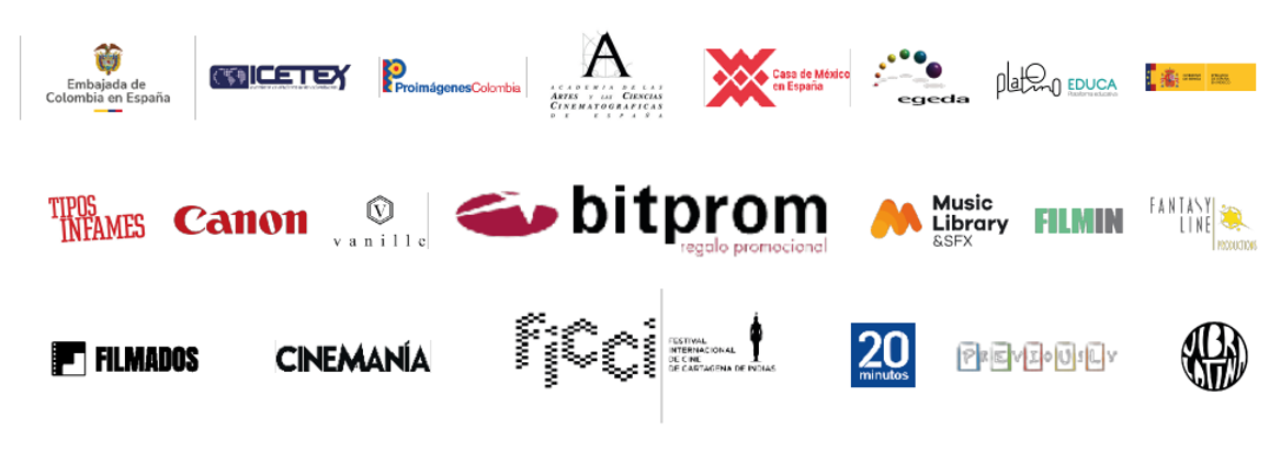 Patrocinadores FESTIVAL DE CORTOS AdN